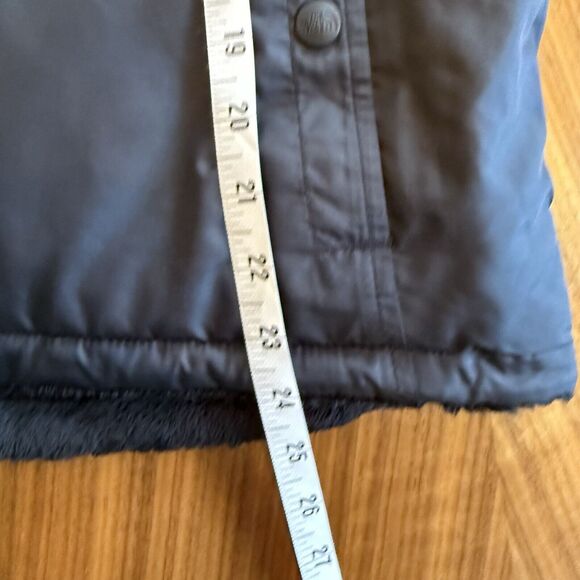 The North Face Mossbud Insulated Reversible Vest Women's Small Black Zip Jacket - Picture 13 of 14